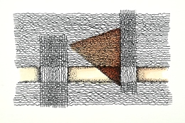 Red Oxide Triangle Postcard