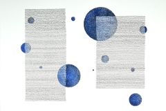 Eleven Blue Circles